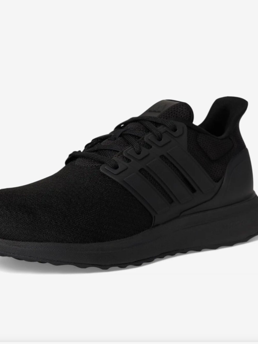 Black Adidas Knit Athletic Shoes 9.5